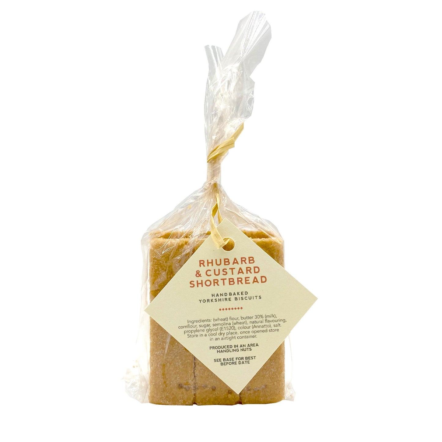 Hunters Rhubarb & Custard Shortbread 6 Pack