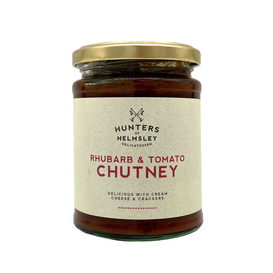 Hunters Rhubarb & Tomato Chutney 340g