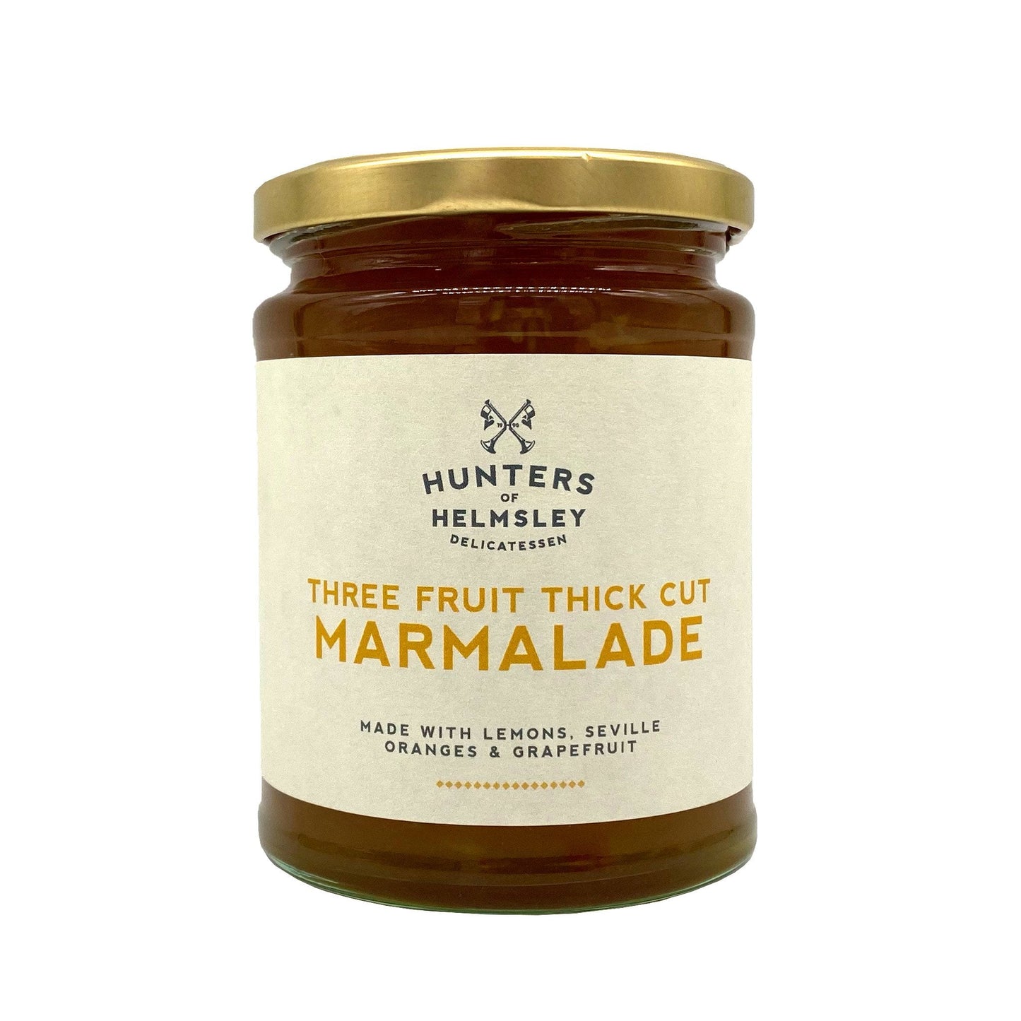 Hunters Three Fruit Thick Cut Marmalade 340g