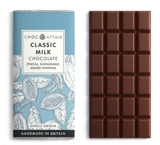 Choc Affair Classic Milk Chocolate Bar 90g
