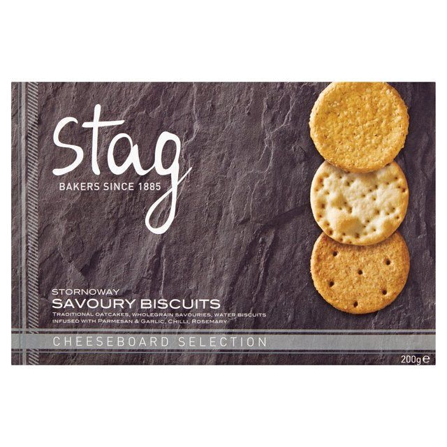 Stag Stornoway Savoury Biscuit Cheeseboard Selection 200g