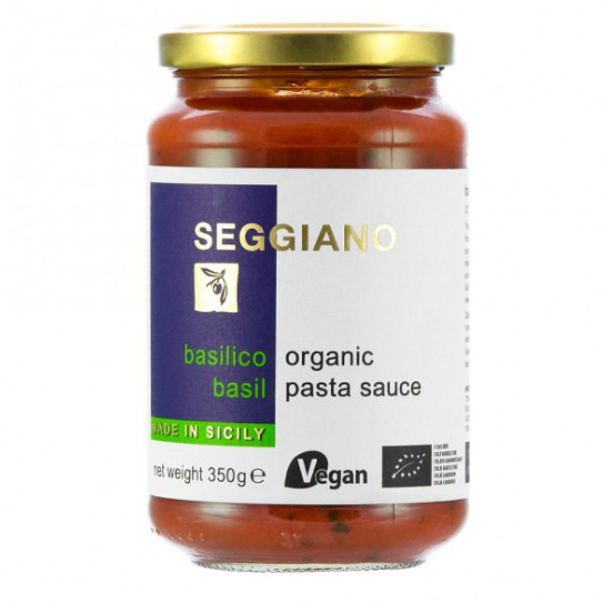 Seggiano Organic Basil Pasta Sauce 350g