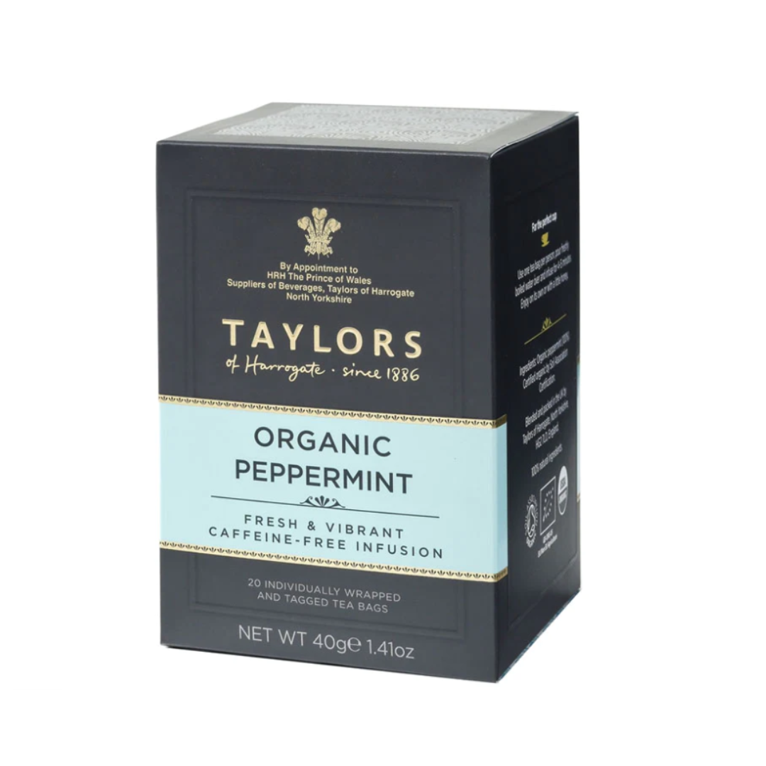 TOH Organic Peppermint Tea Bags 40g
