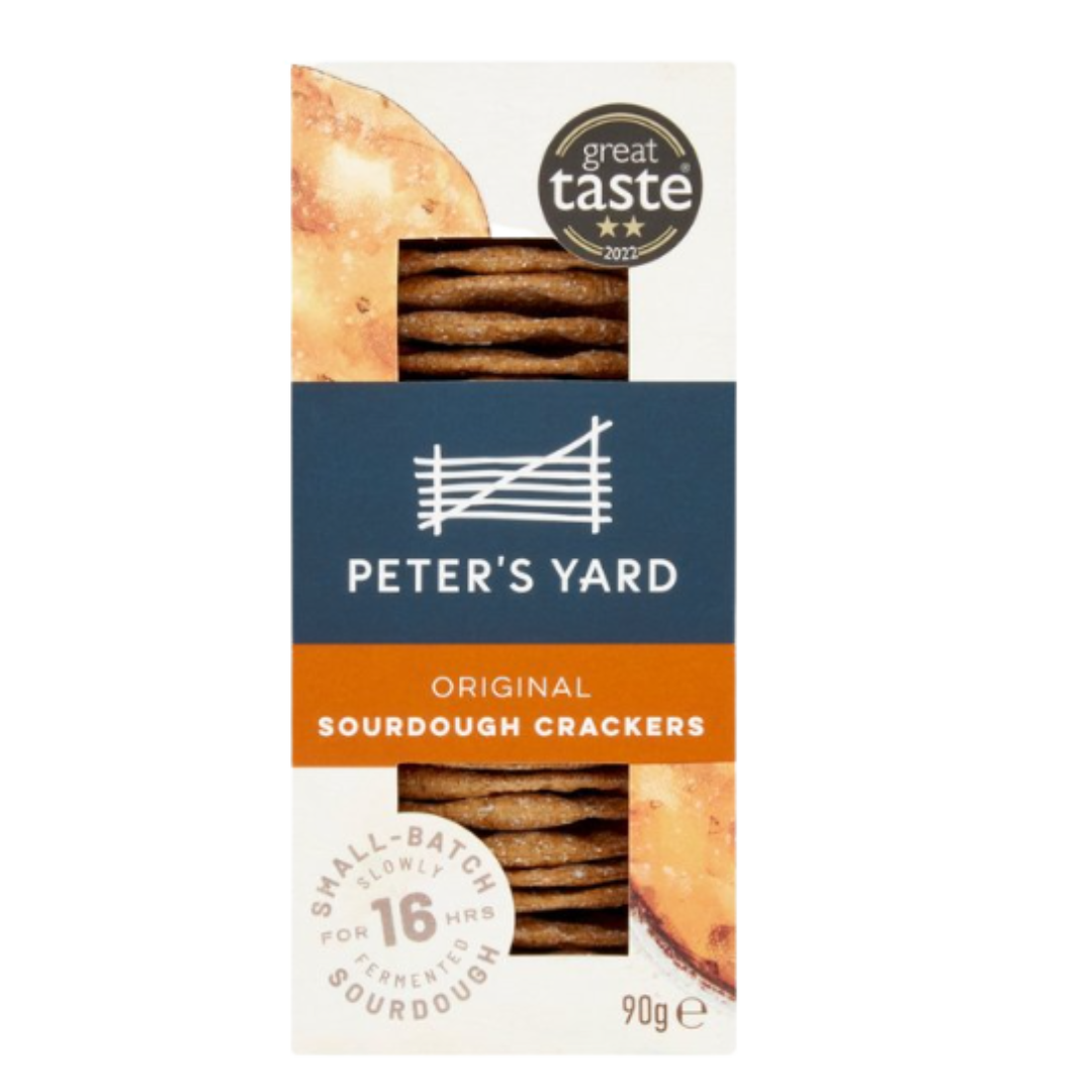 Peter's Yard Original Sourdough Crackers 90g