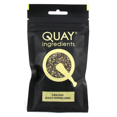 Quay Ingredients Cracked Black Peppercorns 60g